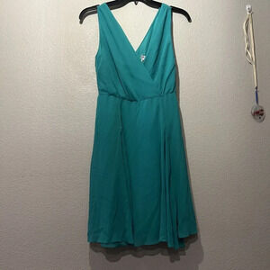 NWT Cupcakes & Cashmere Green Mini Dress Size 6